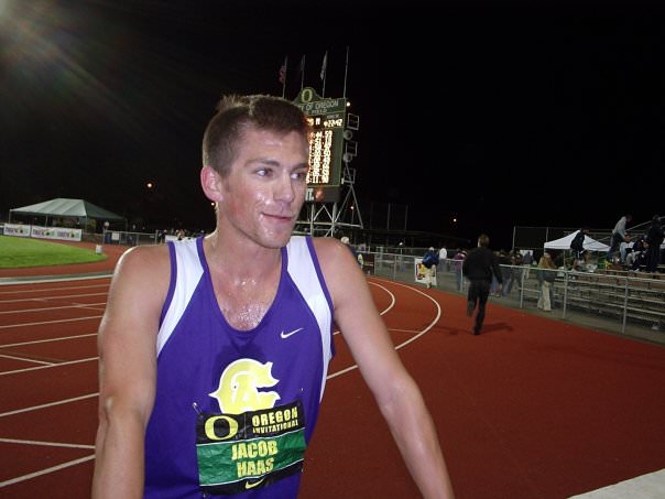 jacob running at university of oregon